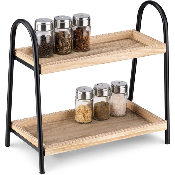 Williston 2 Tier FreeStanding Spice Rack Wayfair.co.uk